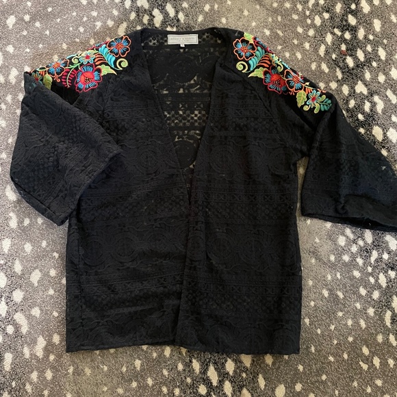 Kimono Style Lace Jacket, Culture Clash Collection of 2010 - Picture 1 of 4